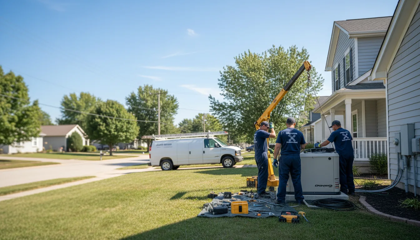 Generator Installation in Valparaiso, NE near me